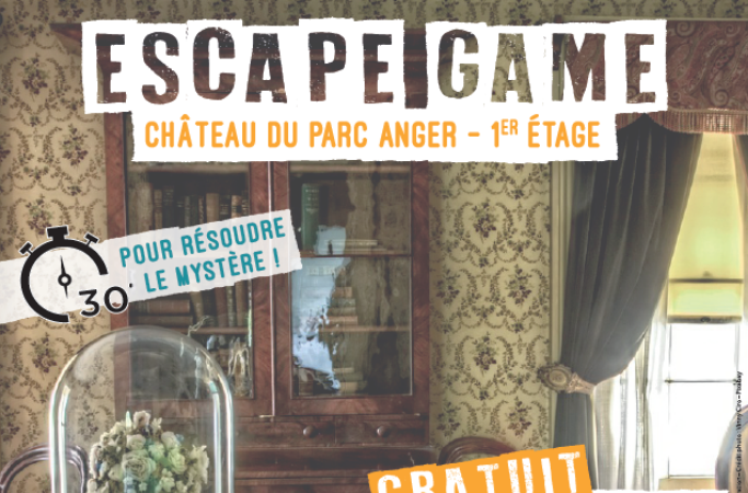  Escape Game au château du Parc Anger /// ANIMATION ANNULÉE 