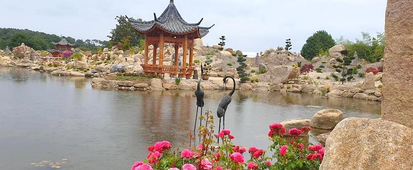 Nouveau Jardin Chinois des 3 rêves à Tropical Parc