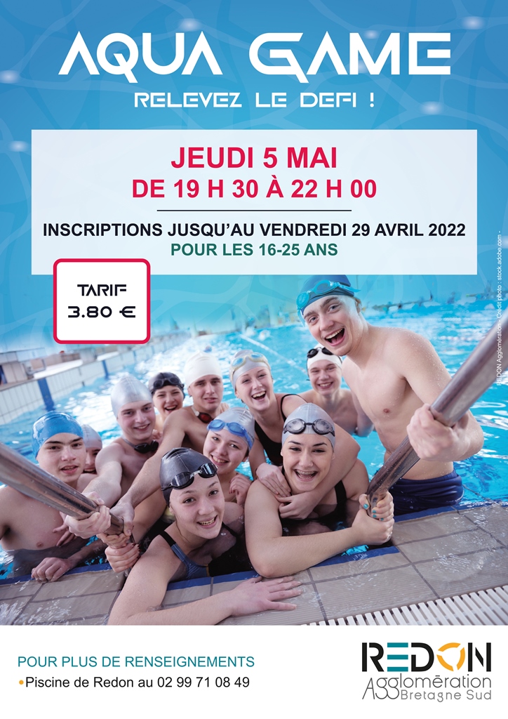 Affiche aqua game 2022