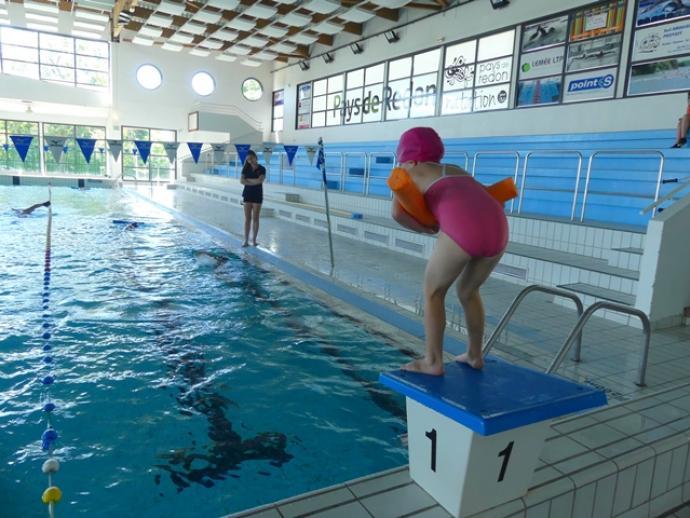 Cours de piscine