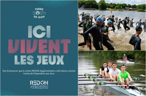  Le Pays de Redon, centre de préparation des JO 2024 !