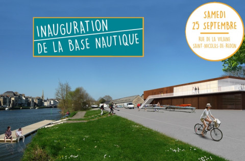 Inauguration de la base nautique "La Corderie"