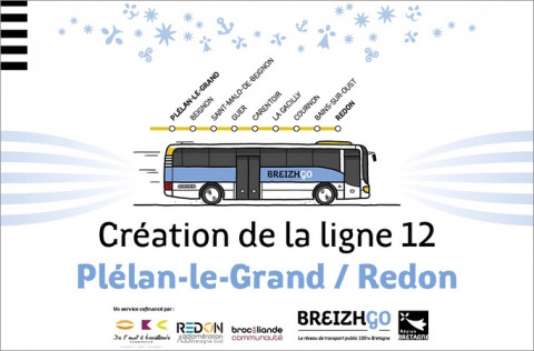 Redon > Plélan-le-Grand | Ligne 12