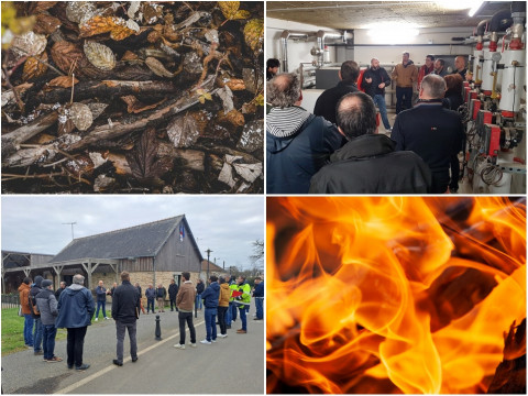 Visite des chaufferies bois de Fégréac