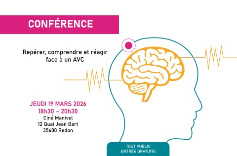 Conférence AVC - Repérer le signes et sauver des vies