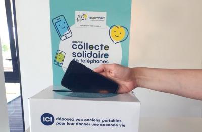 boite de dépôt des téléphones 