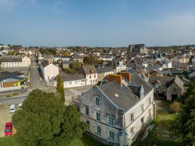 vue aérienne de Guémené-Penfao