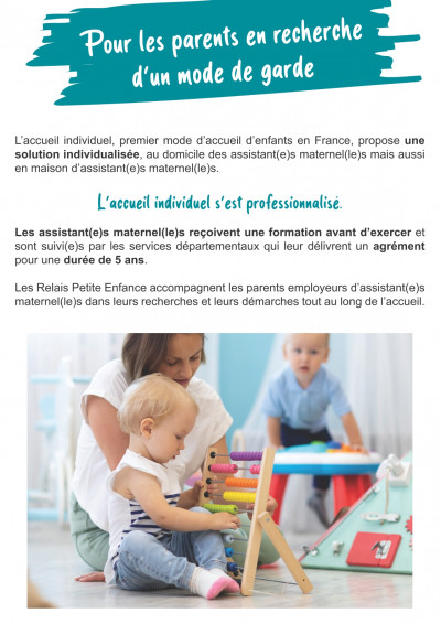 affiche à destination des parents