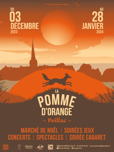 affiche Pomme d'orange