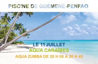 Aqua Caraïbes à la piscine de Guémené