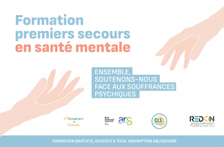 Formation premiers secours en santé mentale