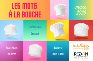 "Les Mots à la bouche" - Un mois gourmand dans vos médiathèques