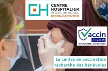 Vaccination Covid : le centre recherche des bénévoles 