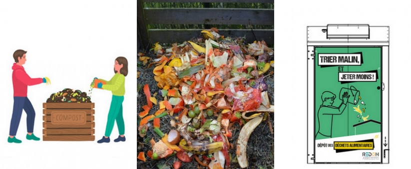compostage collectif, a domicile, abribac