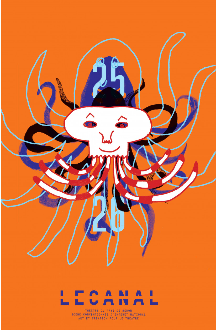 affiche 2025-2026 Canal Théâtre
