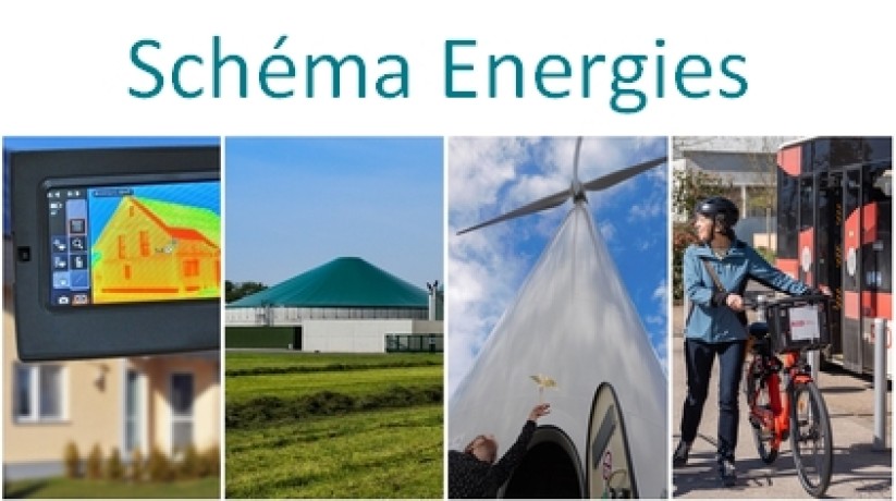 caméra thermique, méthaniseur, éolienne, vélo