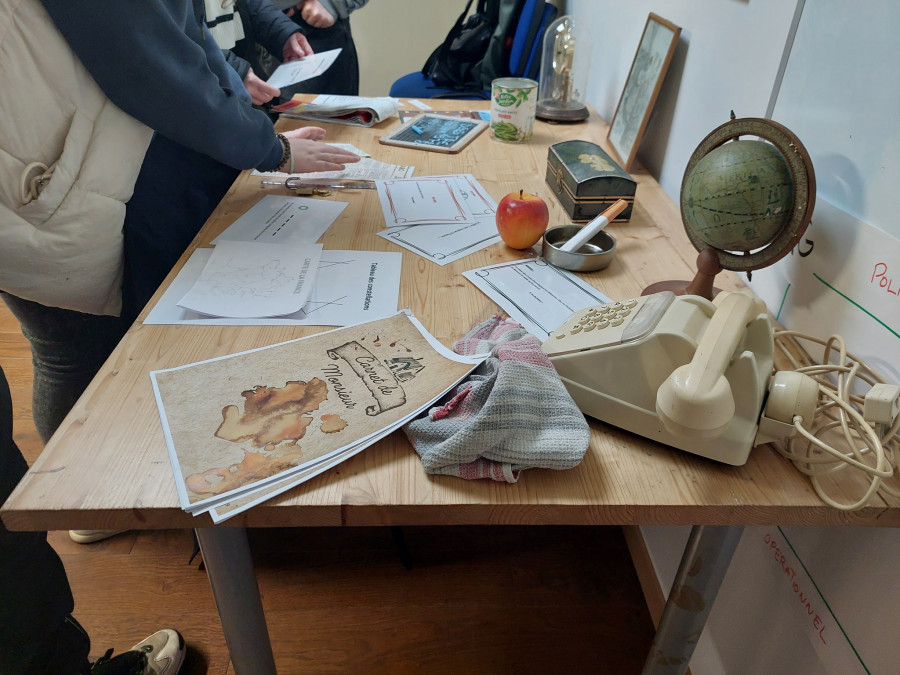 table objets escape game
