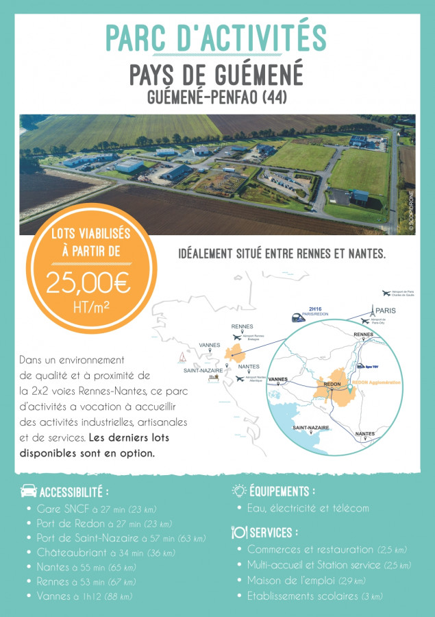 parc activités Guemene - fiche