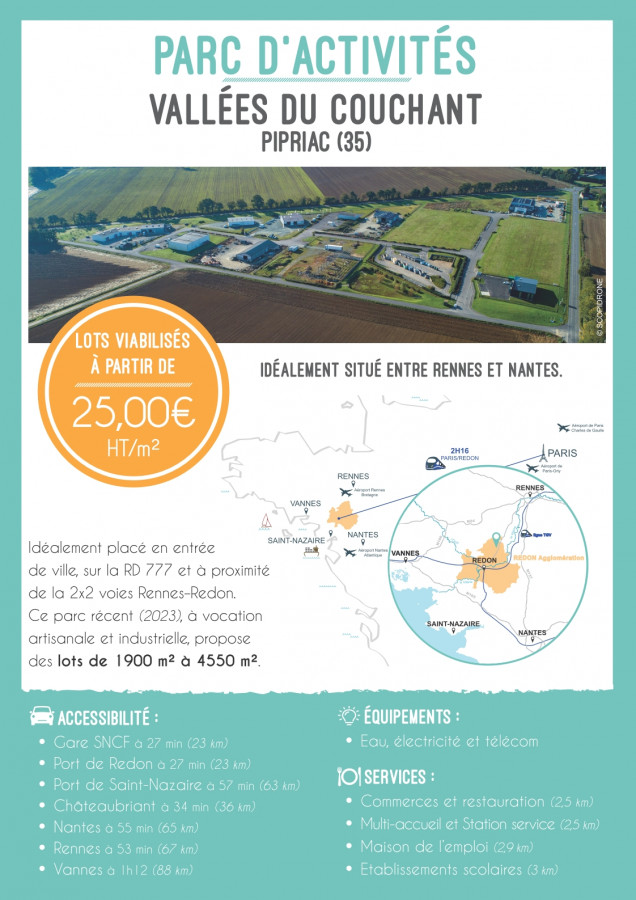 parc activités Pipriac - fiche