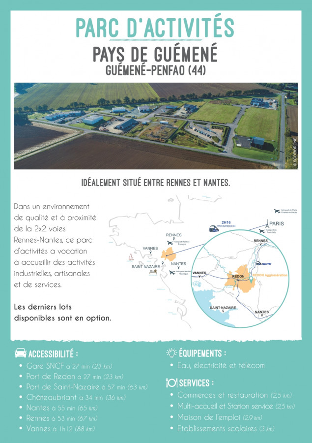 parc activités Guemene - fiche