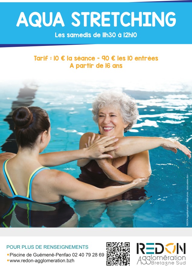 aqua stretching piscine Guémené