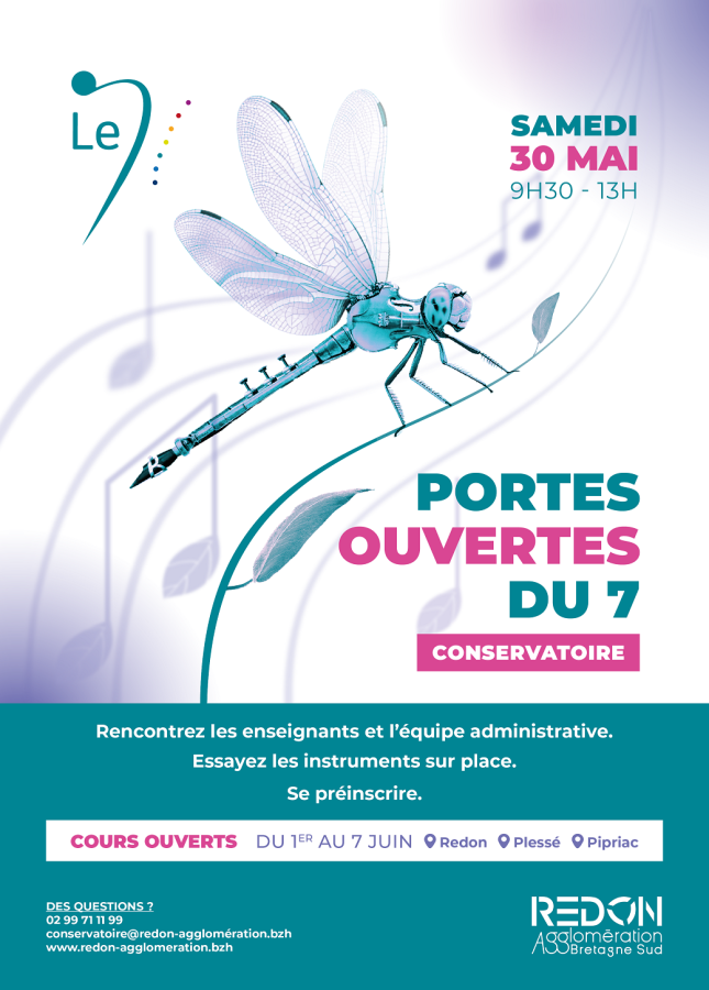 portes ouvertes conservatoire - Affiche 2026