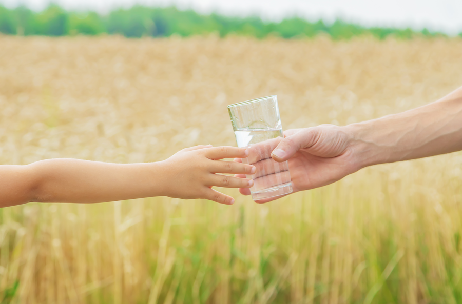 verre d'eau sécheresse