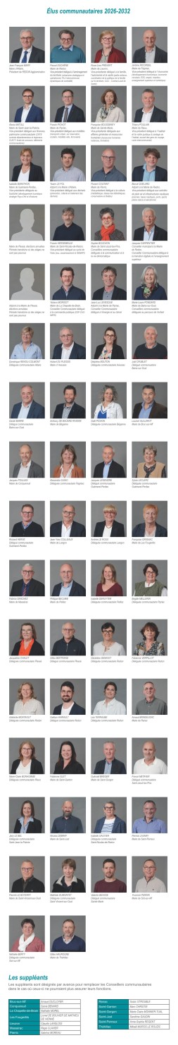 elus communautaires 2026-2032